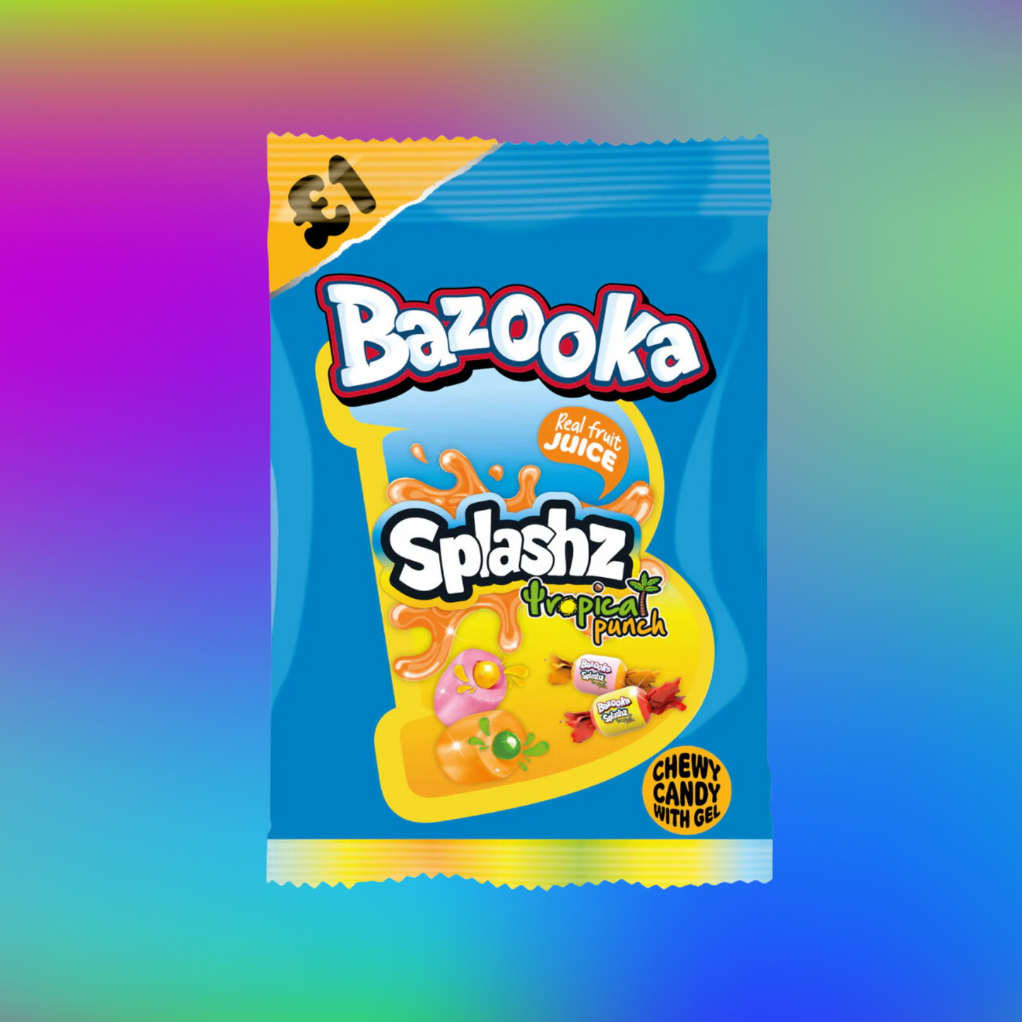 Bazooka Splashz - Tropical Punch