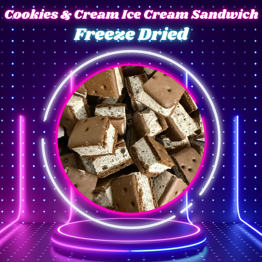 Freeze Dried - Cookies & Cream Ice Cream Sandwich