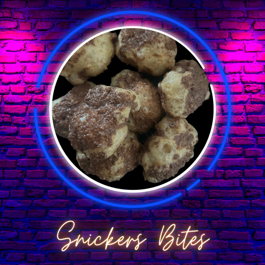 Freeze Dried Snickers Bites