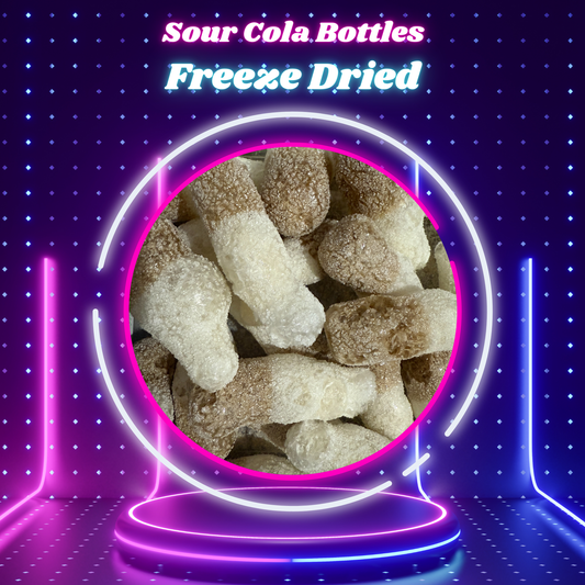 Freeze Dried Sour Cola Bottles