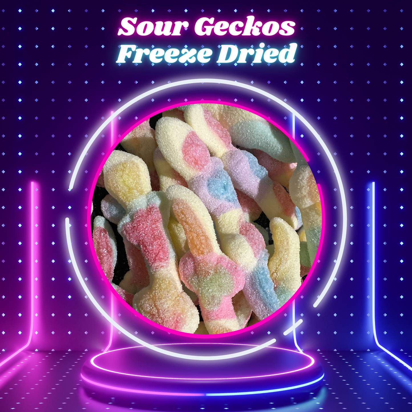 Freeze Dried Sour Geckos