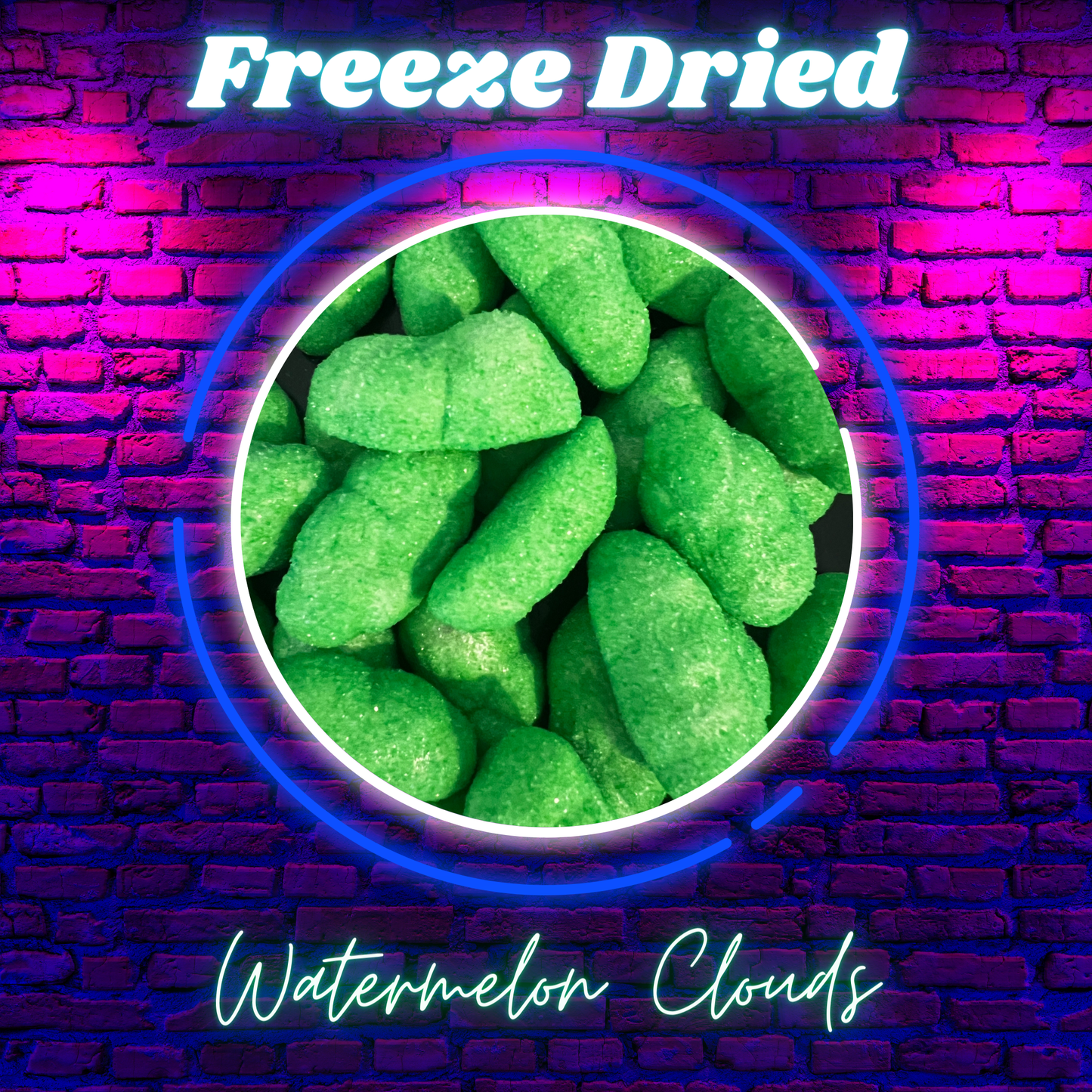 Freeze Dried Watermelon Clouds