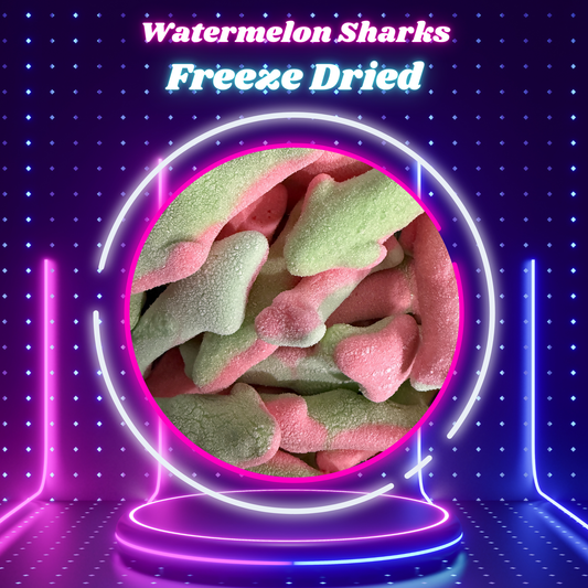 Freeze Dried Watermelon Sharks