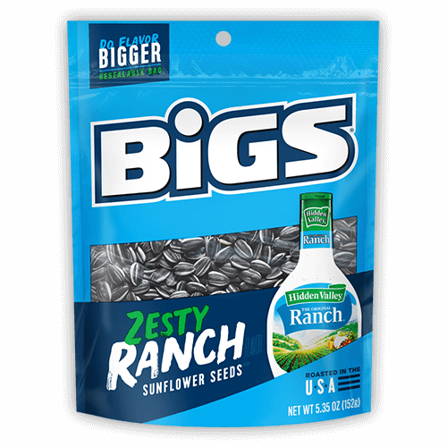 Bigs Sunflower Seeds - Zesty Ranch (USA)