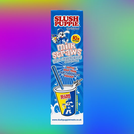 Drinking Straws - Slush Puppie Blue Raspberry (EU)