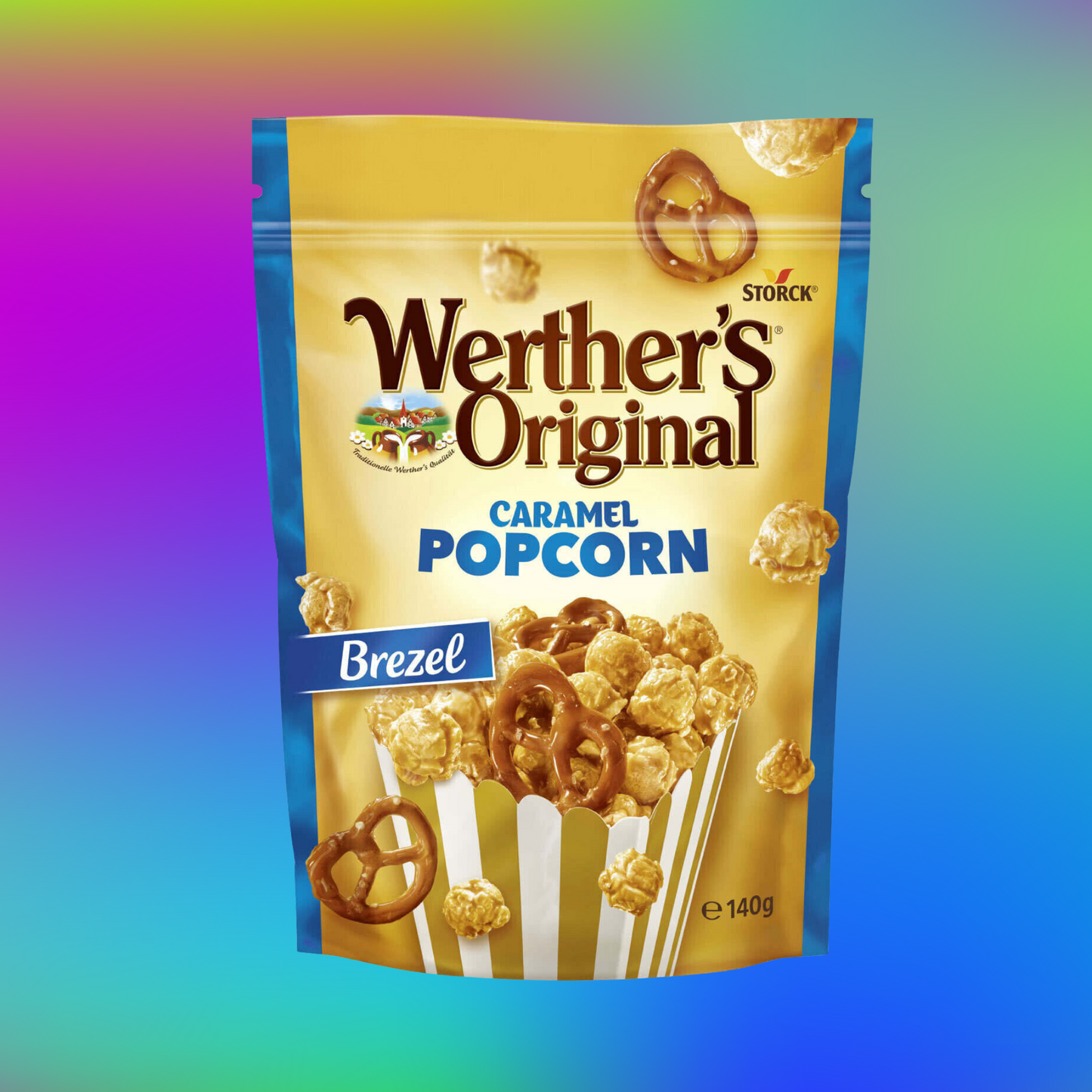 Werthers Popcorn - Brezel 140g (EURO)