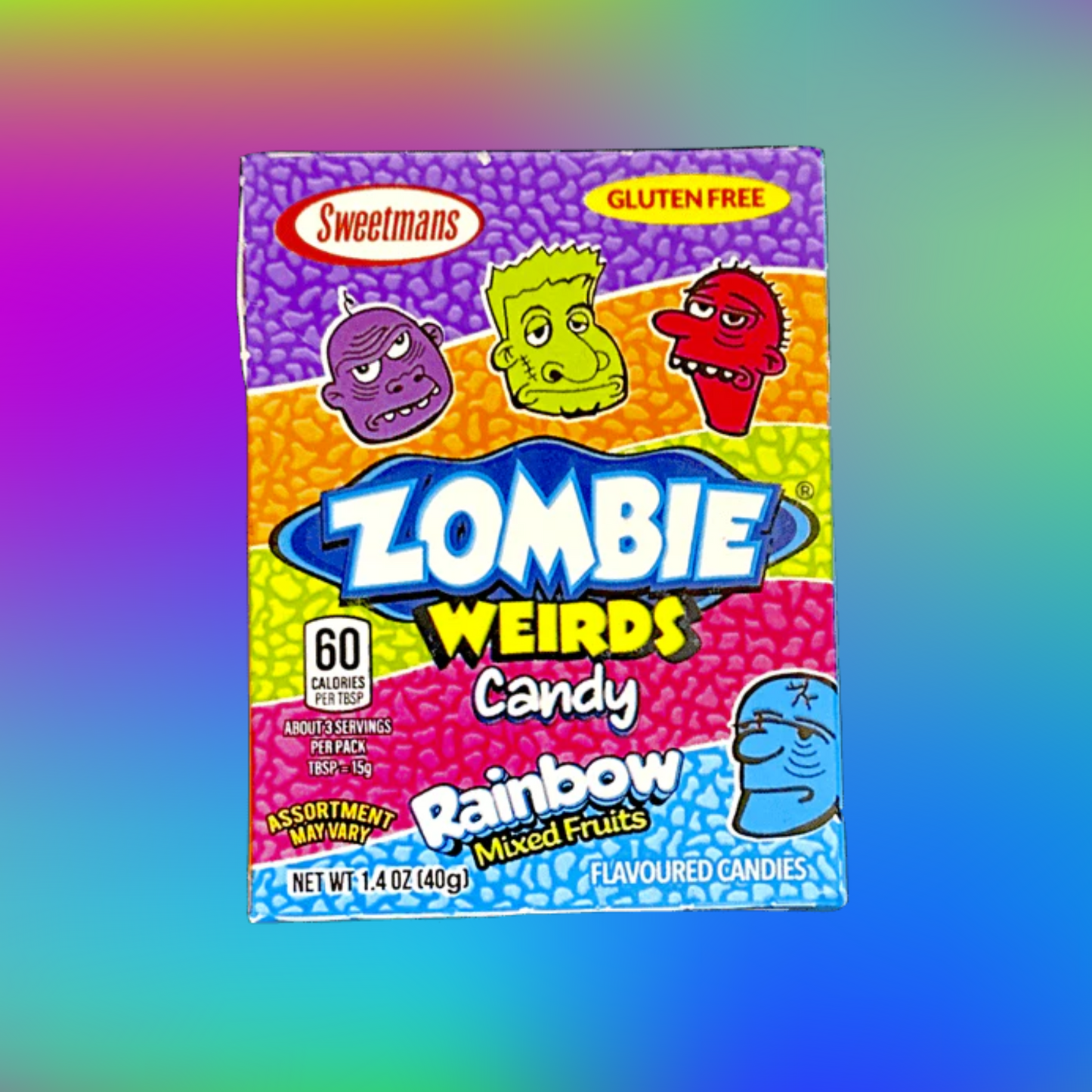 Zombie Weirds - Rainbow 40g (PK)